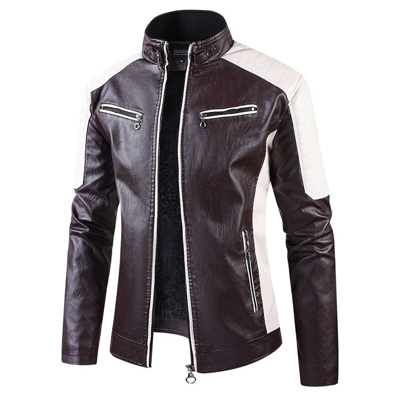 Maxen | Sleek Two - Tone Men’s Jacket - Jackets - MOOD Melbourne