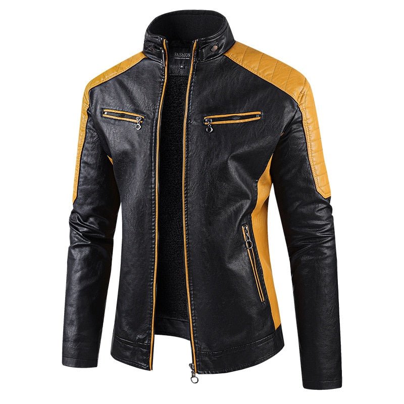 Maxen | Sleek Two - Tone Men’s Jacket - Jackets - MOOD Melbourne
