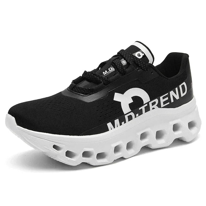 MD Trend Men's Lightweight Running Sneakers - Sneaker - 14:771#BlackWhite;200000124:100013888 - MOOD Melbourne