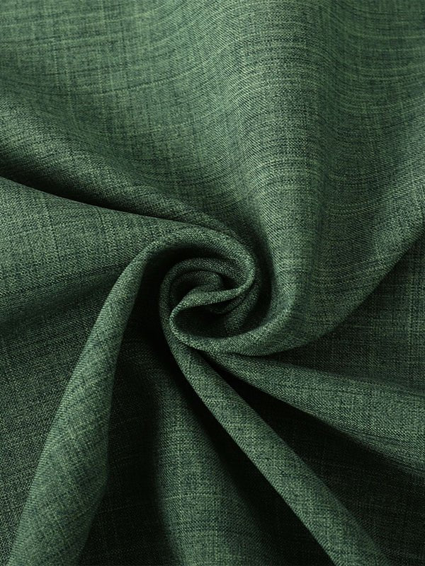 Men's solid color Cotton - linen button casual short - sleeved shirt - SHIRTS - DMED4 - YD168016 - MOOD Melbourne