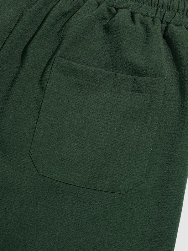 Men's textured Cuban collar shirt casual shorts set - SETS - 24B2300540_S - MOOD Melbourne