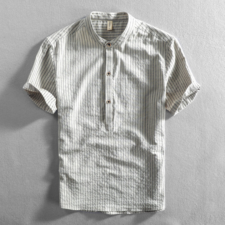 Milo | Casual Linen Shirt - Shirts - MOOD Melbourne