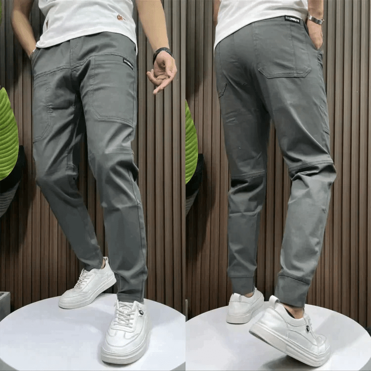 Milo Stretchable Multi - Pocket Cargo Pants (Unisex) - MOOD Melbourne