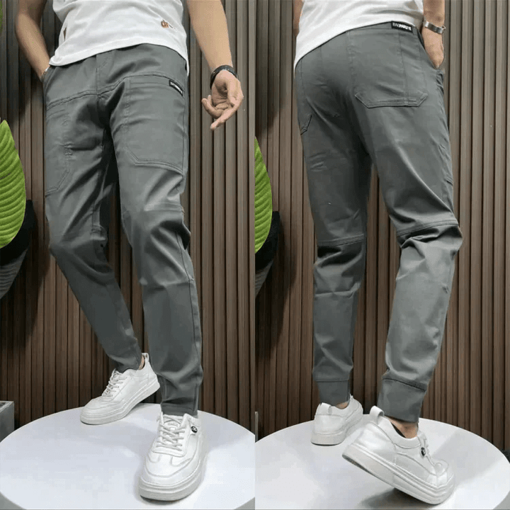 Milo Stretchable Multi - Pocket Cargo Pants (Unisex) - MOOD Melbourne