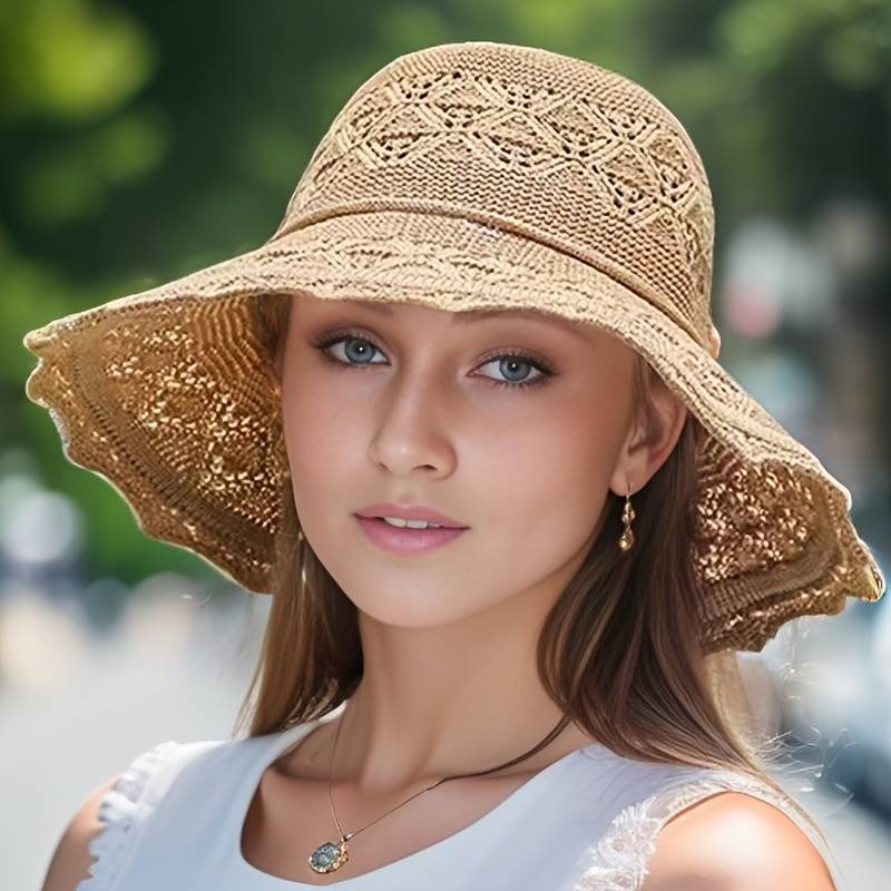 Mood Elegant wide - brimmed folding sun hat - MOOD Melbourne