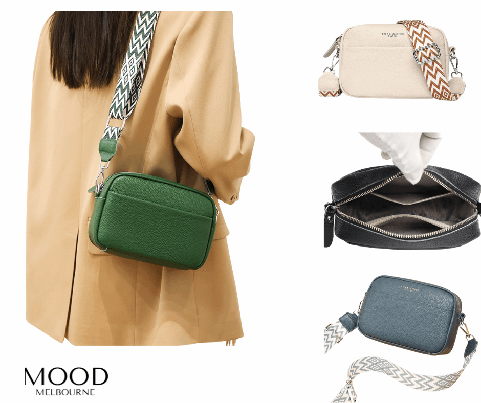 MOOD™ - Leather shoulder Bag - MOOD Melbourne