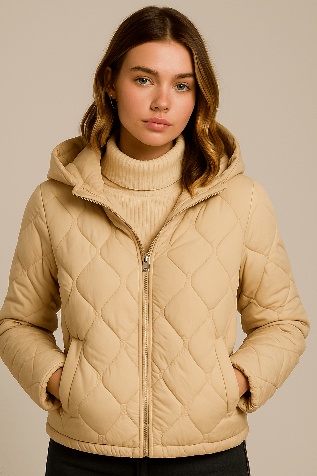 Nalara | Quilted Puffer Women’s Jacket - Jackets - MOOD Melbourne