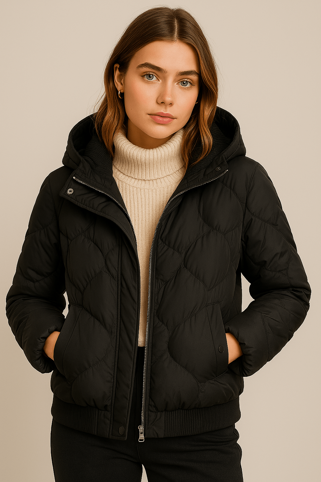 Nalara | Quilted Puffer Women’s Jacket - Jackets - MOOD Melbourne