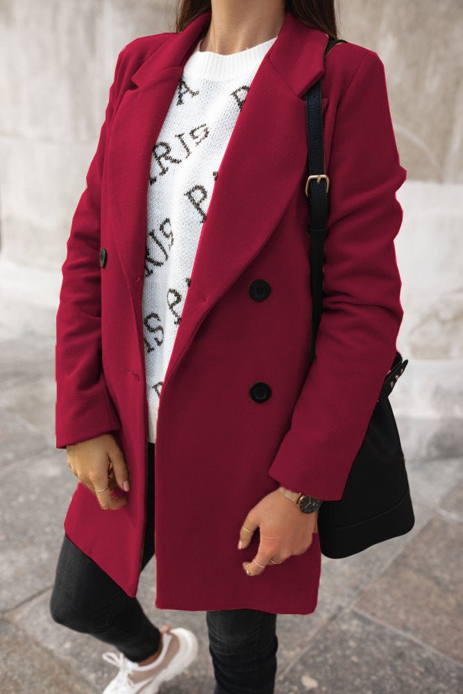 Narelle | Lightweight Elegant Formal Coat - Coats & Jackets - MOOD Melbourne