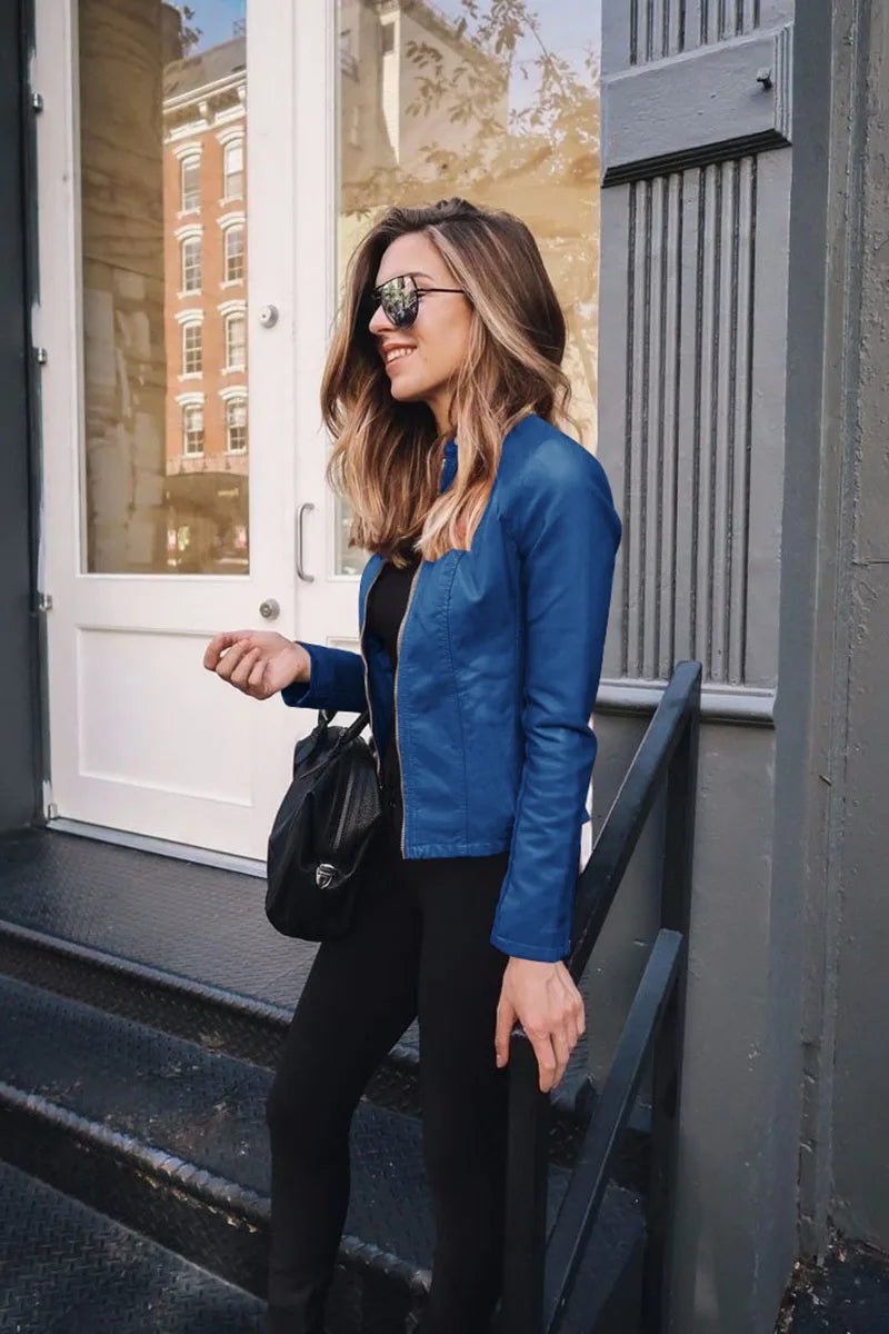 Natalya | Sleek Fitted Women’s Jacket - Jackets - MOOD Melbourne