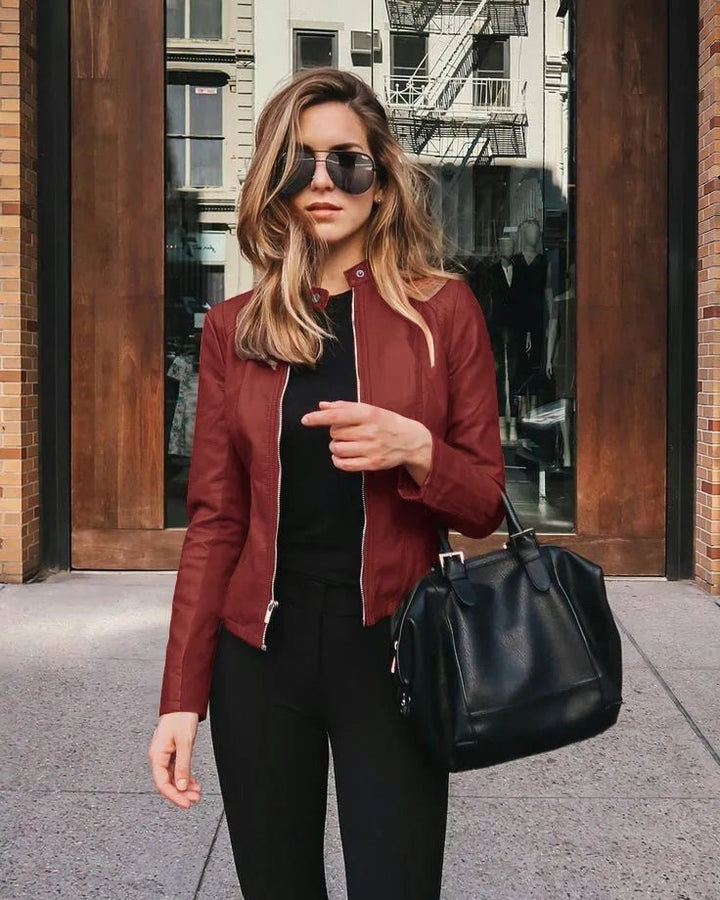 Natalya | Sleek Fitted Women’s Jacket - Jackets - MOOD Melbourne