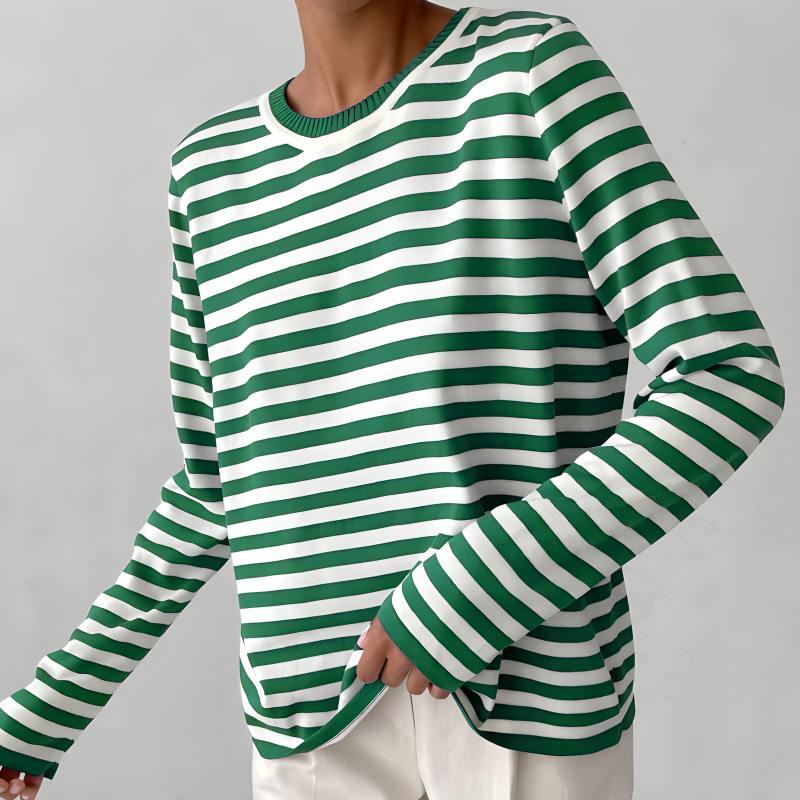 SARA - Striped Cotton Shirt