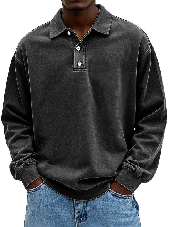 Dorian | Casual Long-Sleeve Polo Shirt