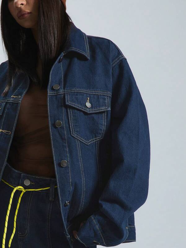 Raye | Oversized Denim Co - ord Set - Outfit set - MOOD Melbourne