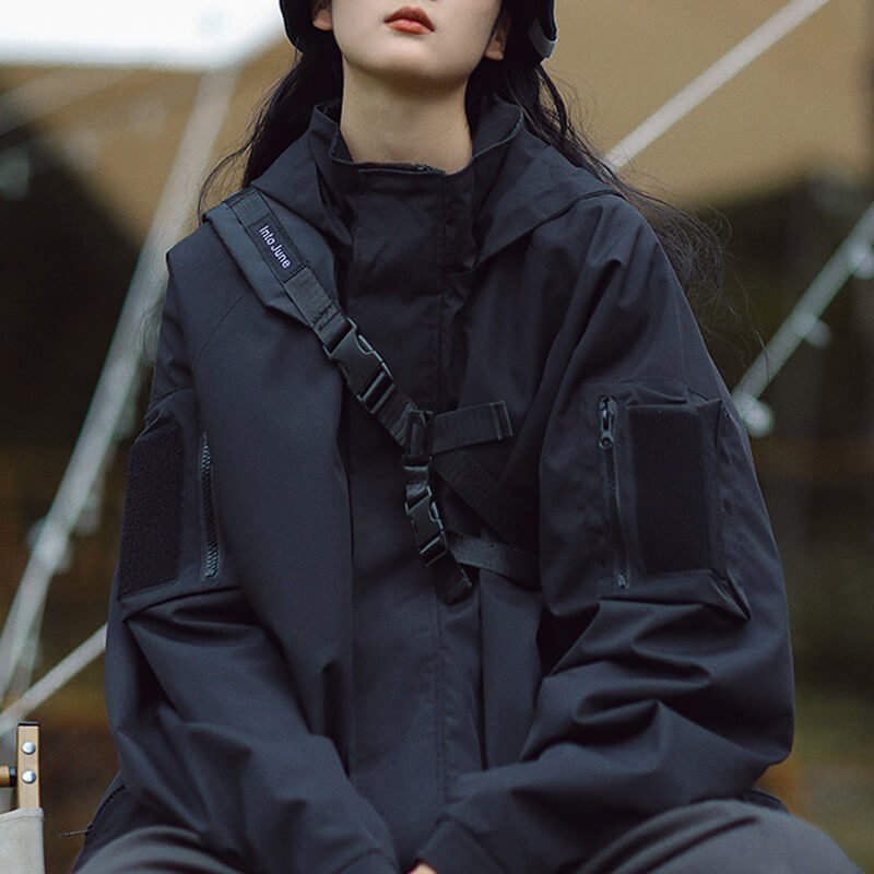 Rhea | Oversized Functional Women’s Utility Jacket - Jacket - MOOD Melbourne