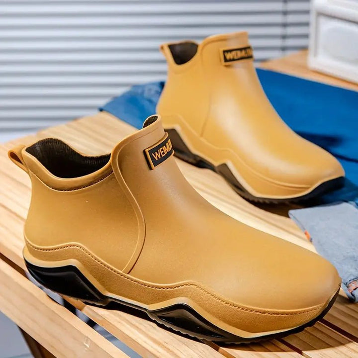 Ronan | Slip - On Waterproof Utility Boots - Boots - MOOD Melbourne