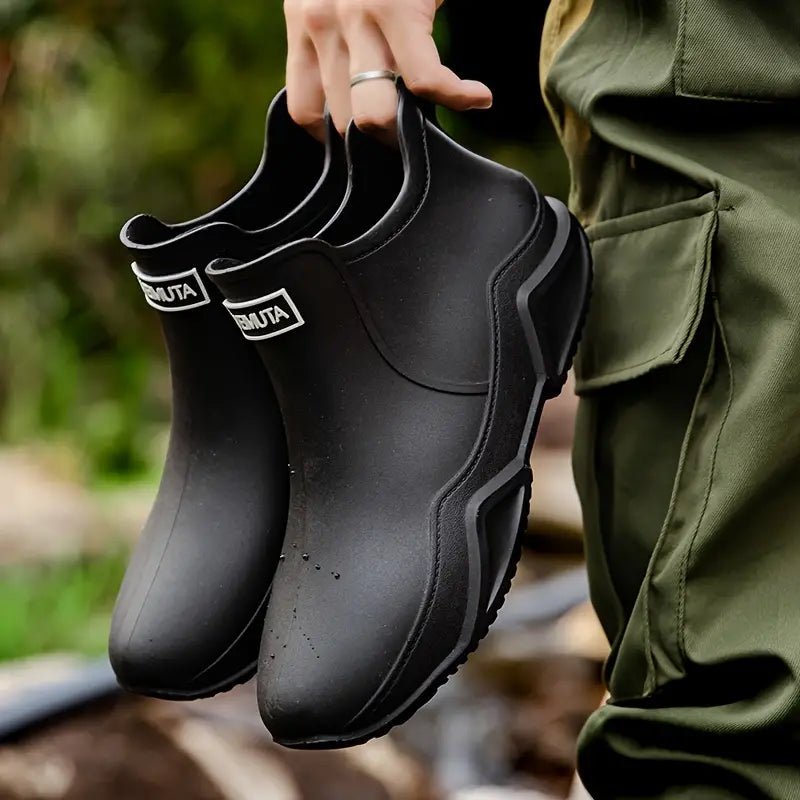 Ronan | Slip - On Waterproof Utility Boots - Boots - MOOD Melbourne