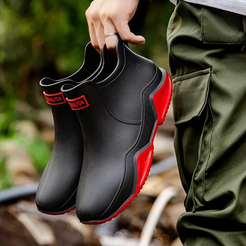 Ronan | Slip - On Waterproof Utility Boots - Boots - MOOD Melbourne