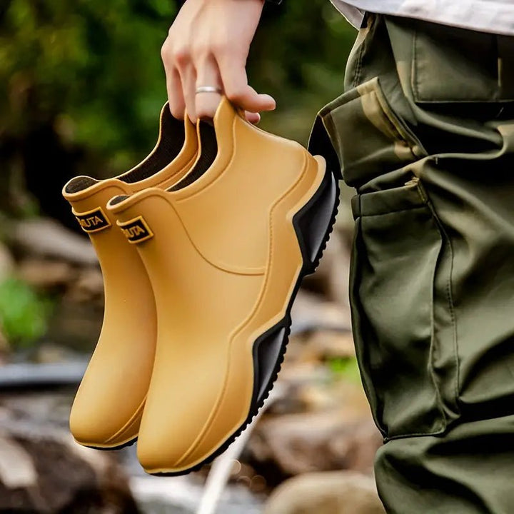 Ronan | Slip - On Waterproof Utility Boots - Boots - MOOD Melbourne