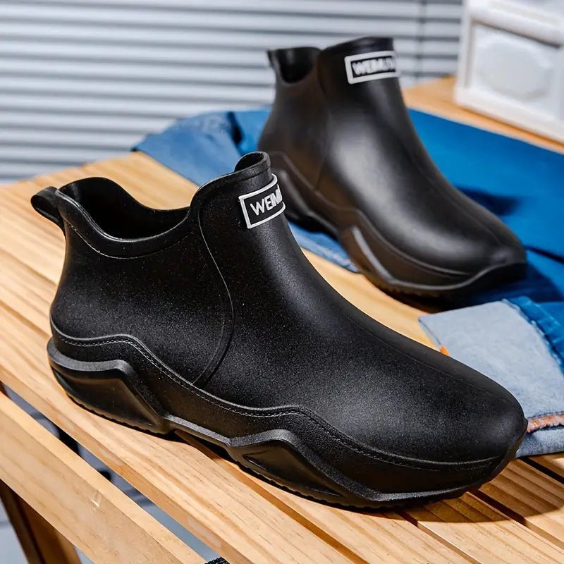 Ronan | Slip - On Waterproof Utility Boots - Boots - MOOD Melbourne