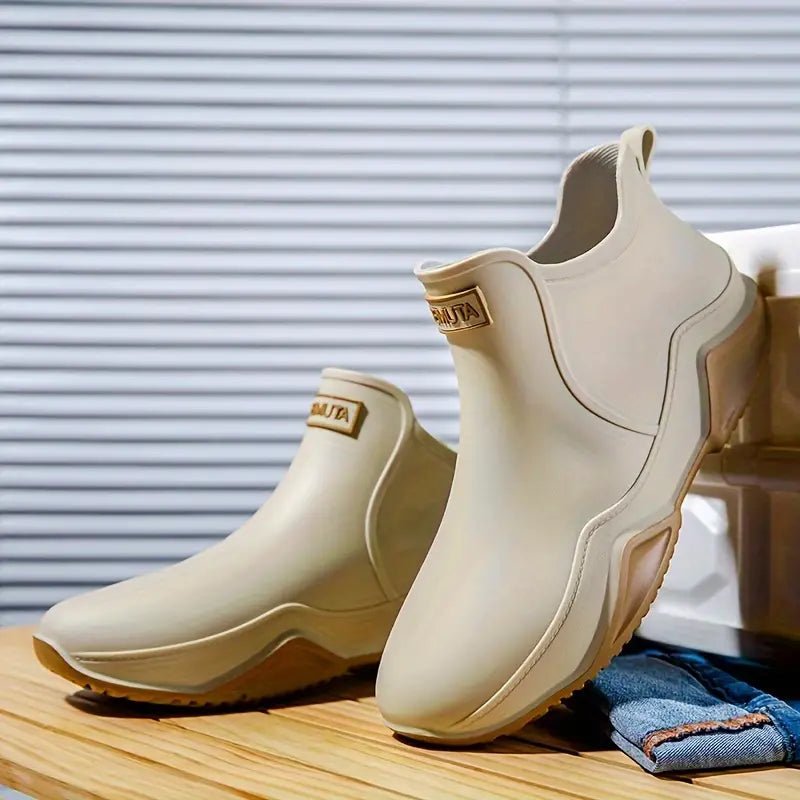 Ronan | Slip - On Waterproof Utility Boots - Boots - MOOD Melbourne