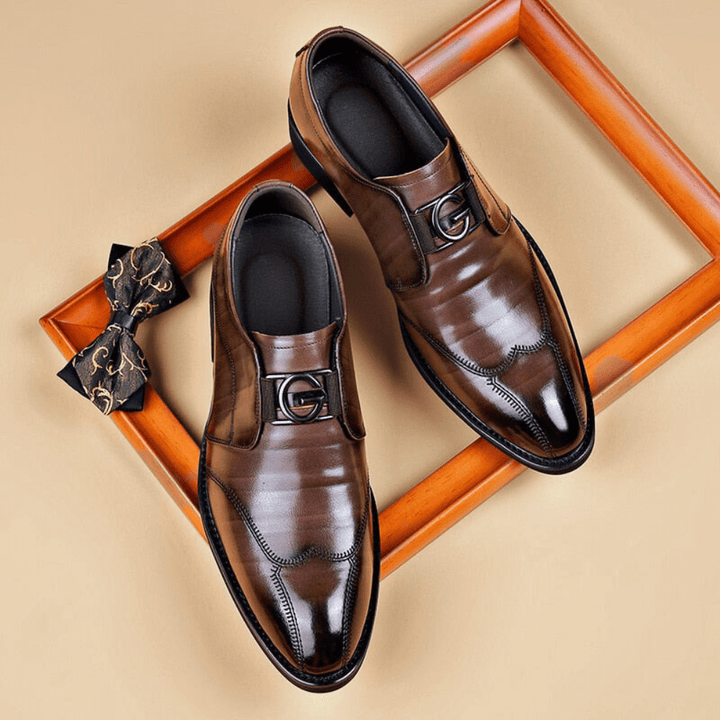 Ruggiero | Boss - Inspired Leather Shoes - Shoes - MOOD Melbourne