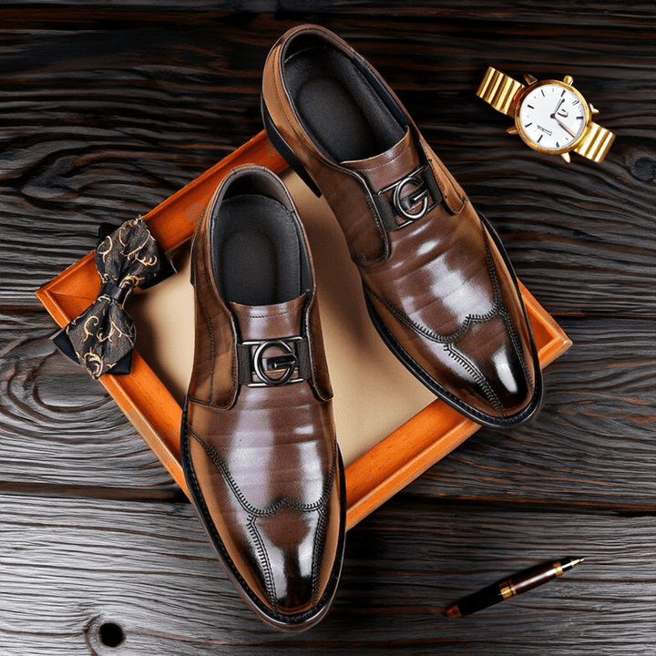 Ruggiero | Boss - Inspired Leather Shoes - Shoes - MOOD Melbourne