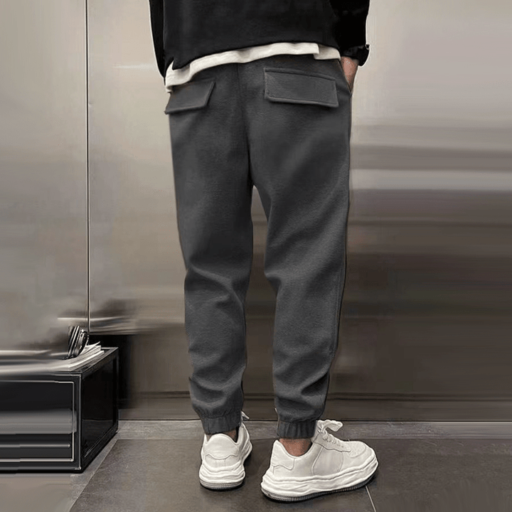 Ryan™ Loose Lounge Pants - Pants - PQ231 - Dark Gray - AU 8 - S - MOOD Melbourne
