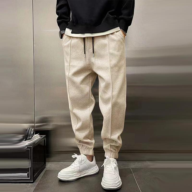 Ryan™ Loose Lounge Pants - Pants - PQ231 - Khaki - AU 8 - S - MOOD Melbourne