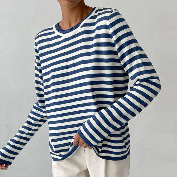 SARA - Striped Cotton Shirt - AUS 95 - MOOD Melbourne