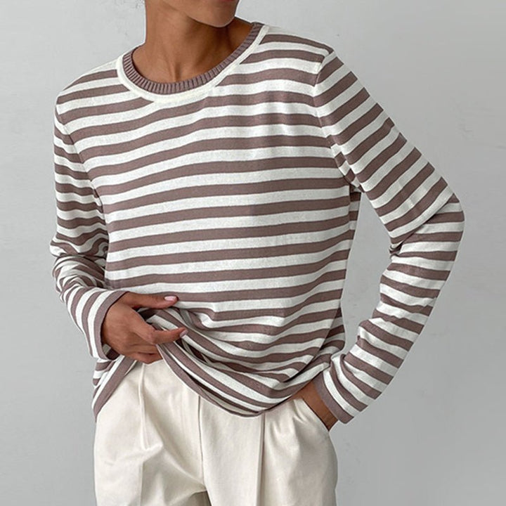 SARA - Striped Cotton Shirt - AUS 95 - MOOD Melbourne