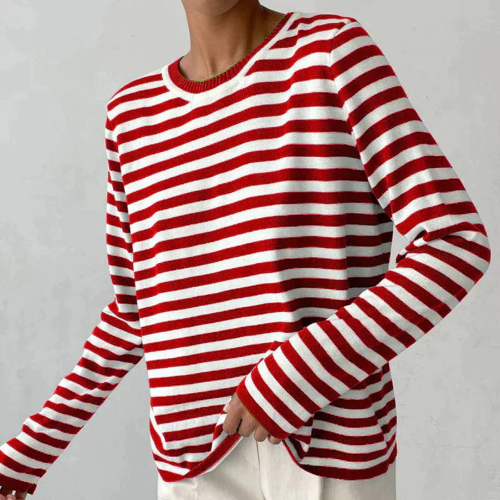 SARA - Striped Cotton Shirt - AUS 95 - MOOD Melbourne
