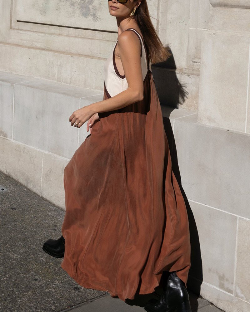 Selina | Chic Elegant Casual V - Neck Dress - Dresses - MOOD Melbourne