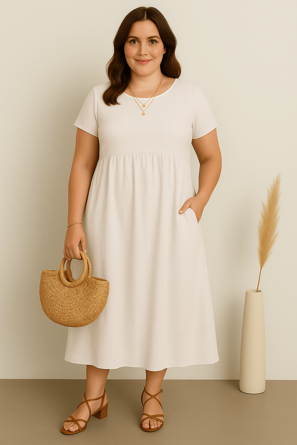 Sienna | Stylish Tummy Covering Dress - Dresses - MOOD Melbourne