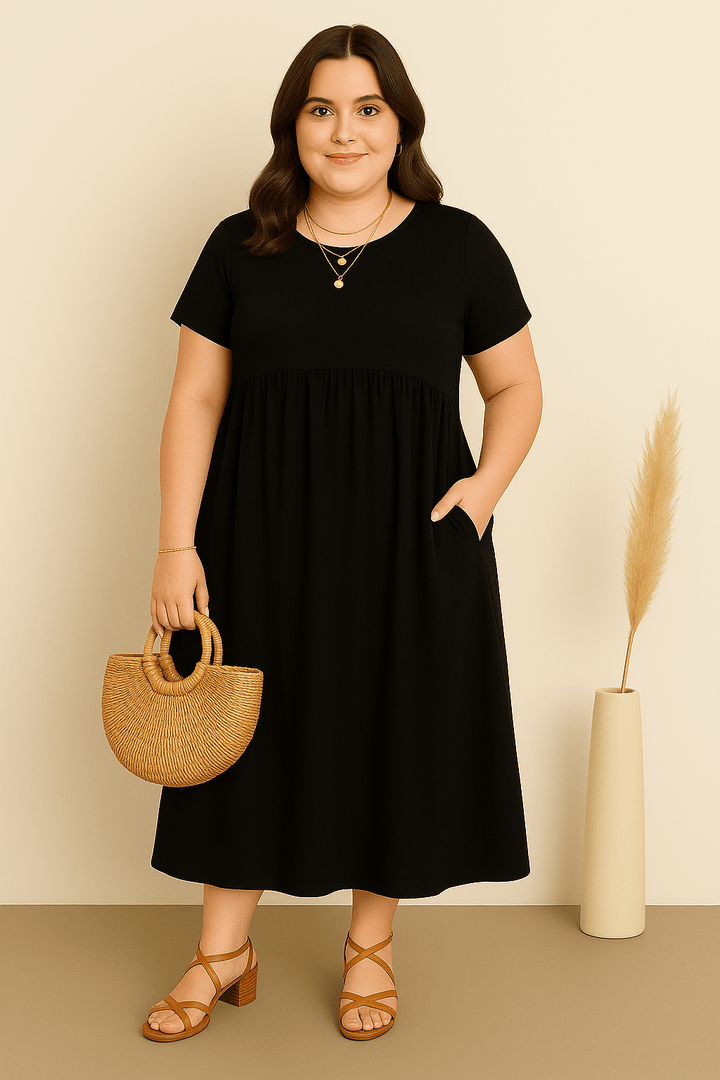 Sienna | Stylish Tummy Covering Dress - Dresses - MOOD Melbourne