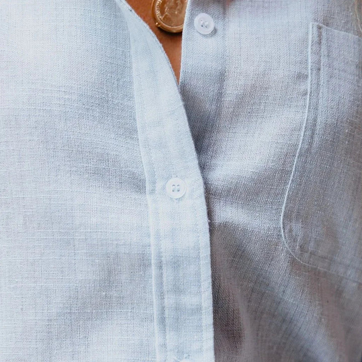 Sierra | Minimalist Button - Down Shirt - Shirt - MOOD Melbourne
