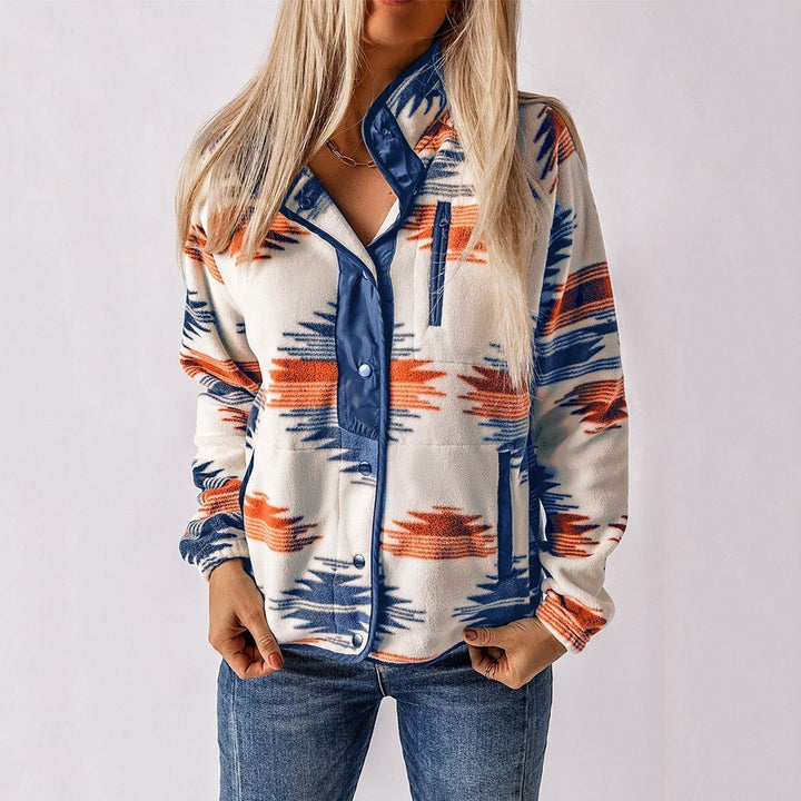 Sierra | Southwestern Snap - Up Fleece Jacket - Jackets - MOOD Melbourne