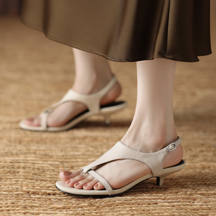 Elora | Elegant Slingback Heeled Sandals