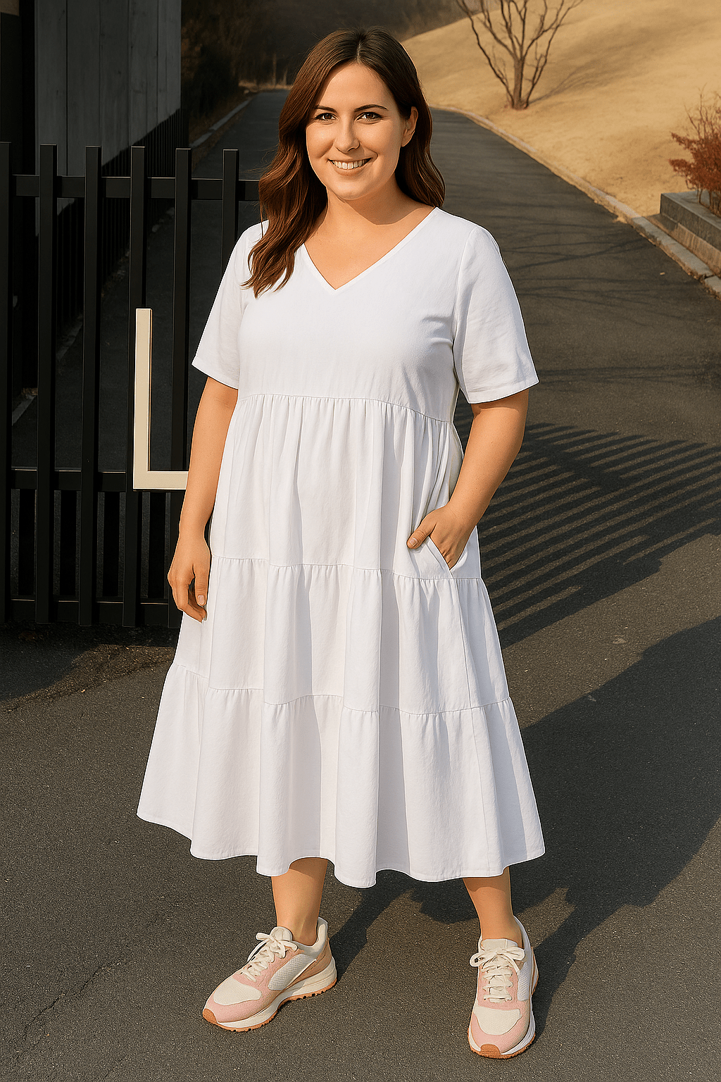Sophie | Elegant Tummy Covering Dress - Dresses - MOOD Melbourne