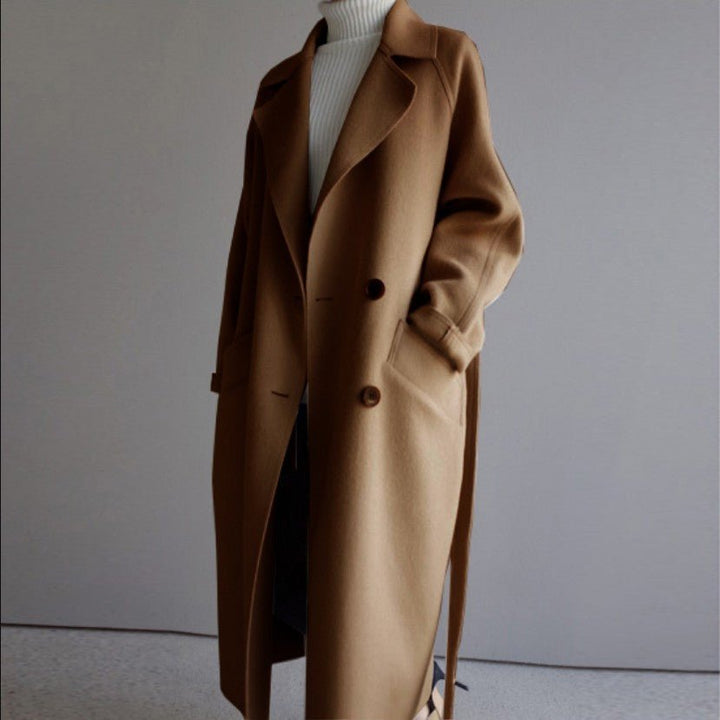 Sophie | Winter Trench Coat for Women - Coats & Jackets - JN464005 - MOOD Melbourne