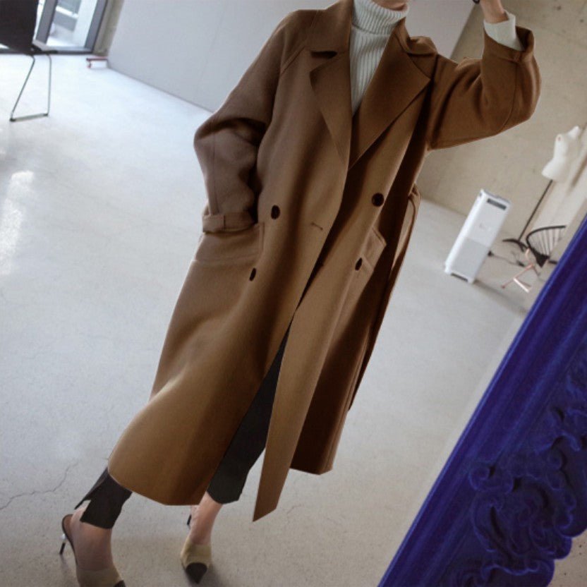 Sophie | Winter Trench Coat for Women - Coats & Jackets - JN464009 - MOOD Melbourne