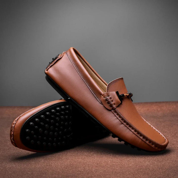 Sorrento™ Genuine Leather Loafers - Shoes - 14:193#Black;200000124:100013888 - MOOD Melbourne