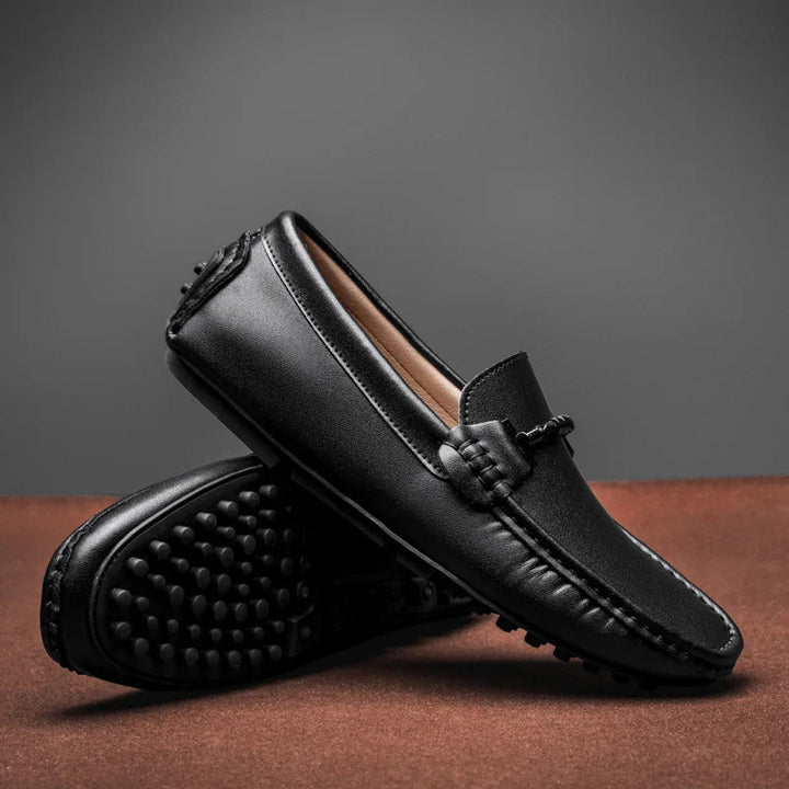 Sorrento™ Genuine Leather Loafers - Shoes - 14:365458#Brown;200000124:100013888 - MOOD Melbourne