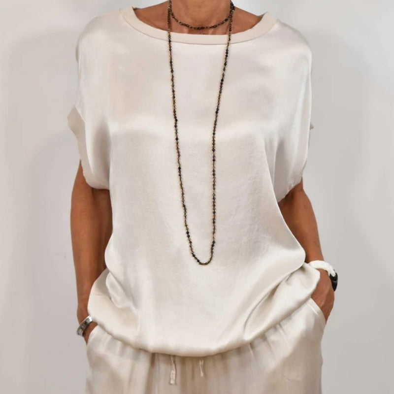 Celestine | Elegant Wide-Leg Two-Piece Set