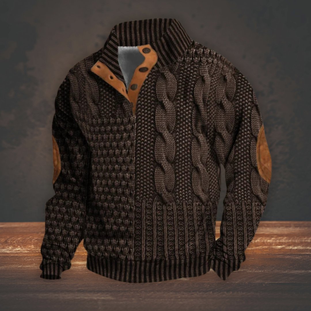 Terenzio | Classic Warm Men’s Sweater - Jackets - MOOD Melbourne