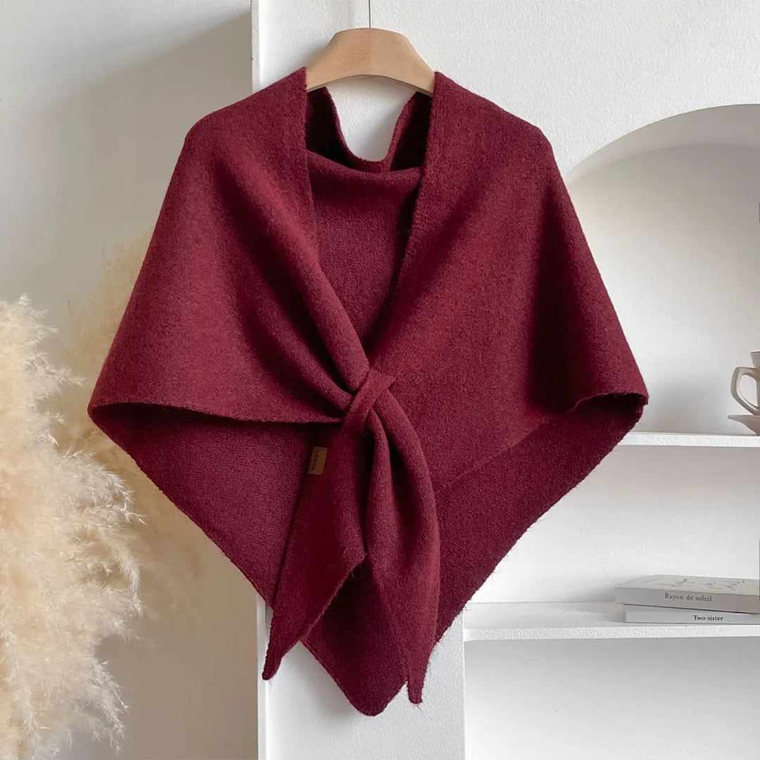 Alba | Tie Front Wrap Shawl