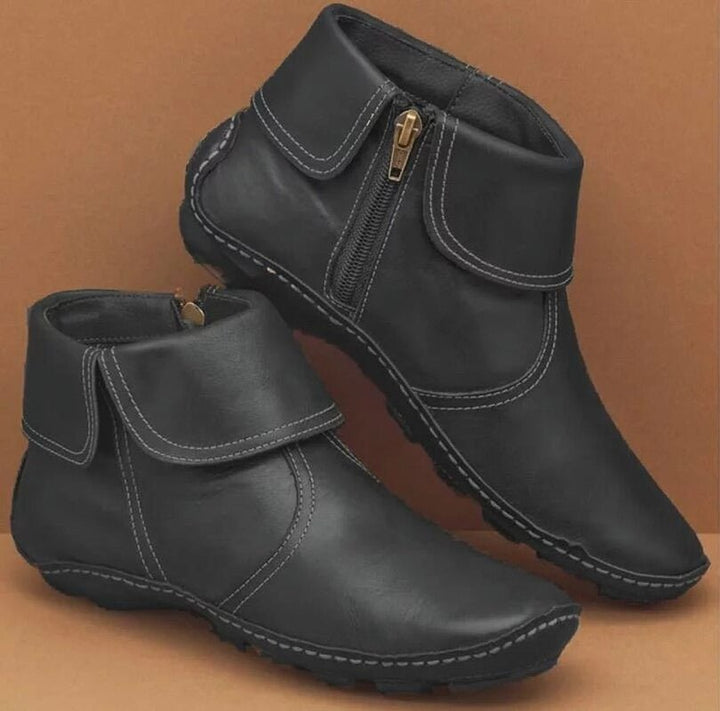 Virella | Retro Comfort Side - Zip Boots - Boots - MOOD Melbourne