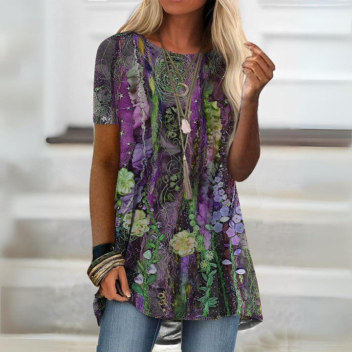 Willow | Floral Multicolour Women's Shirt - Blouses & Shirts - AUS - 0224 - MOOD Melbourne
