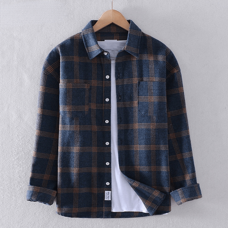 Zack | Classic Check Button - Up Shirt - Shirts - MOOD Melbourne