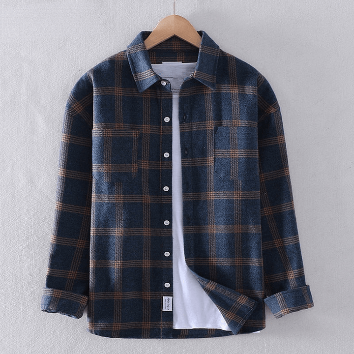 Zack | Classic Check Button - Up Shirt - Shirts - MOOD Melbourne